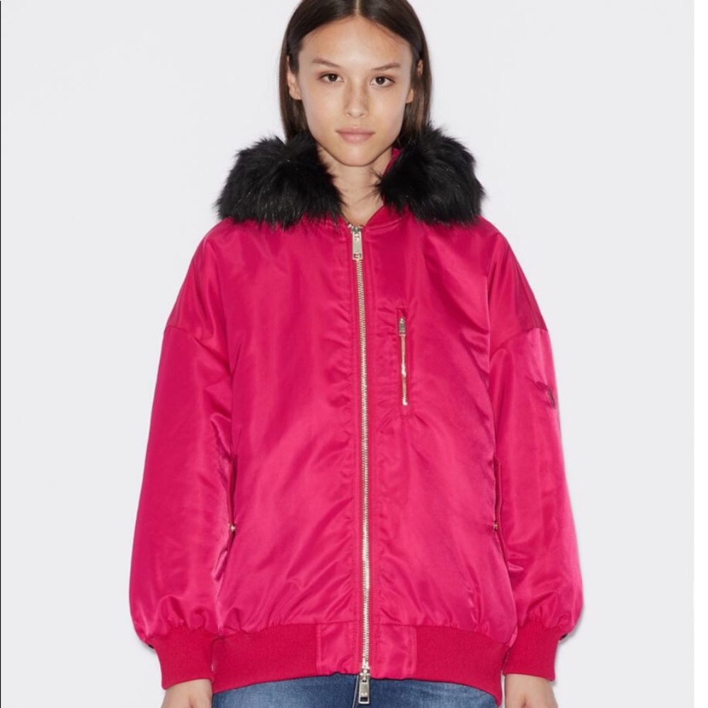 Armani Exchange Oversized Padded Bomber Jacket XL